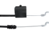 Bremszug Motorbremszug L 1600 mm passend für Husqvarna 532191221 GartenShop24 - Hochwertige Gartengeräte