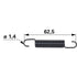 Zugfeder MTD 7320264 L 62,5 mm – Original-Ersatzteil für MTD Motoren