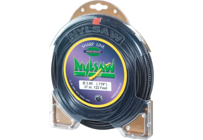 NYLSAW Mähfaden Sägezahn 4,0 mm x L 21 m GartenShop24 - Hochwertige Gartengeräte