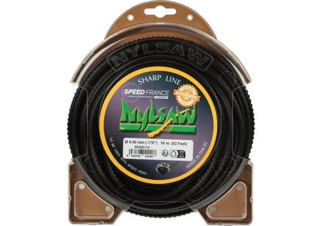 NYLSAW Mähfaden Sägezahn 4,5 mm x 16 m GartenShop24 - Hochwertige Gartengeräte