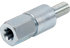 Adapter gezahnt 7 Zähne Adapter C – Länge 44 mm, Rohrdurchmesser 28 mm GartenShop24 - Hochwertige Gartengeräte