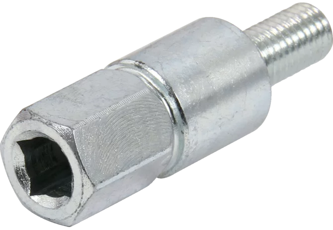 Adapter G quadratisch – Vierkantloch 6 mm, gezahnt, 10 Zähne GartenShop24 - Hochwertige Gartengeräte