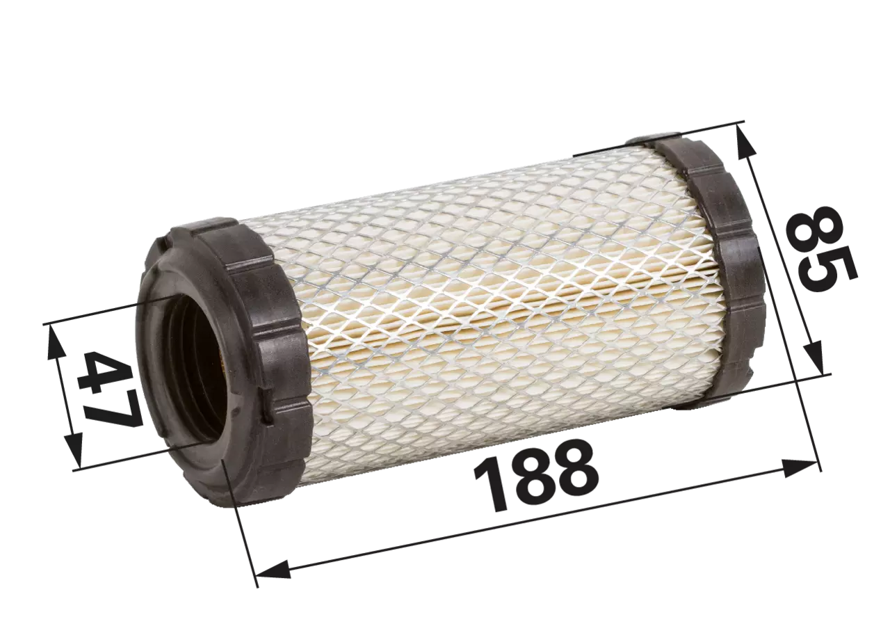 Luftfilter rund AD 85 mm passend zu Briggs, Kawasaki, Kohler GartenShop24 - Hochwertige Gartengeräte
