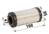 Luftfilter rund AD 85 mm passend zu Briggs, Kawasaki, Kohler GartenShop24 - Hochwertige Gartengeräte