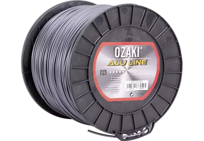 Ozaki Alu-Line Mähfaden Rund 4,0 mm x 159 m GartenShop24 - Hochwertige Gartengeräte