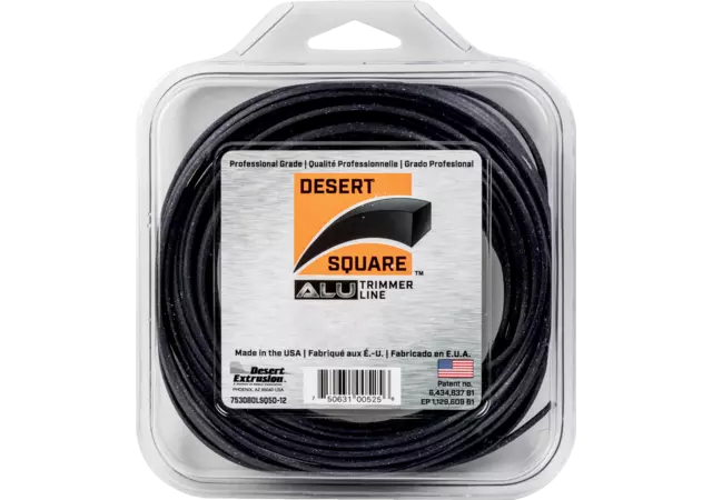 Desert Extrusion Mähfaden 4-kant Desert Square Alu 2,4 mm x 15 m Desert Extrusion
