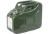 Benzinkanister aus Metall, 10 Liter, Grün GartenShop24