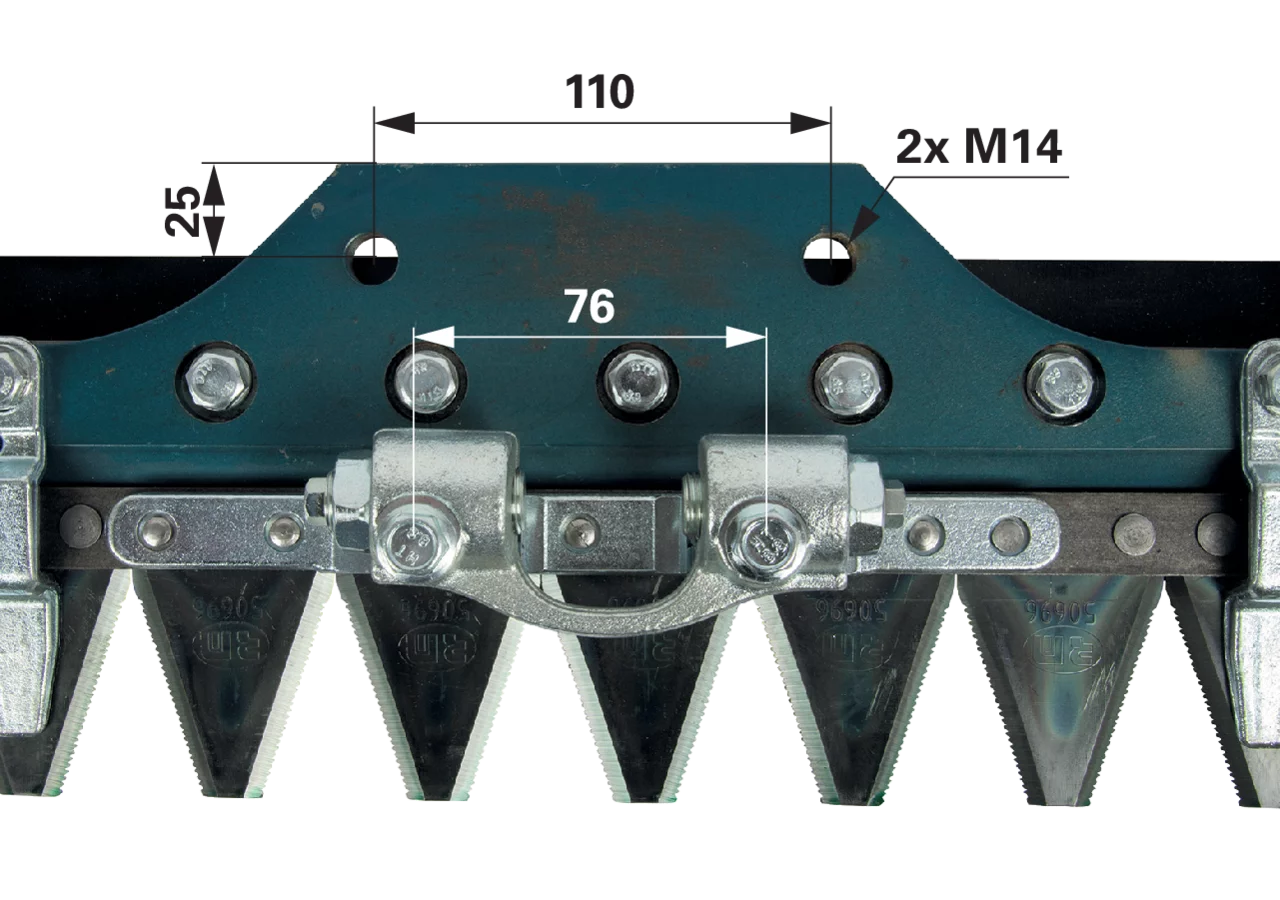 Europabalken L 100 cm – passend für BCS 921.90929 GartenShop24