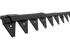 Untermesser L 259 cm, mit Messerkopf rechts, 38 Klingen, T70, gezahnt ESM bidux 2657865 ESM