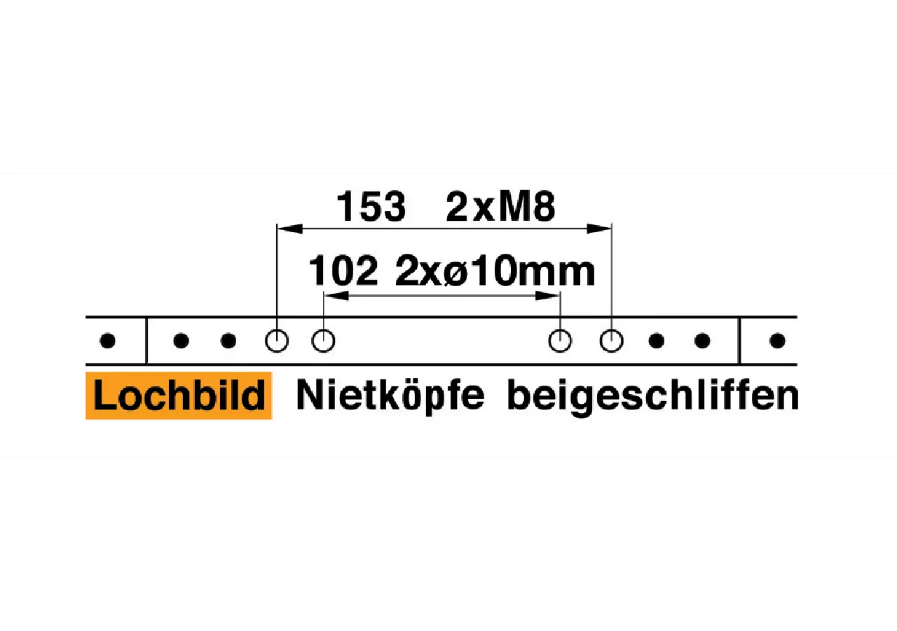 Mähmesser L 142 cm, 28 Klingen, glatt ESM 2492350 ESM
