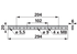 Verstärkungsleiste L 294 mm ESM 3740390 ESM