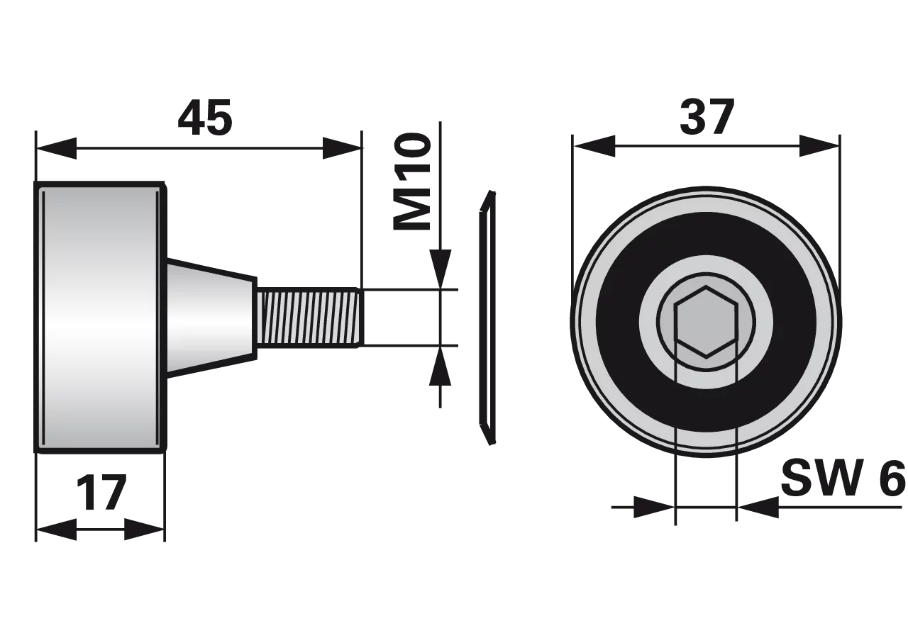 Führungszylinder BCS 592485062 BCS