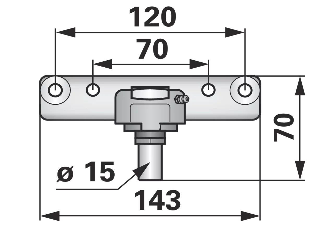 Untermesserkopf ESM 2471050 ESM