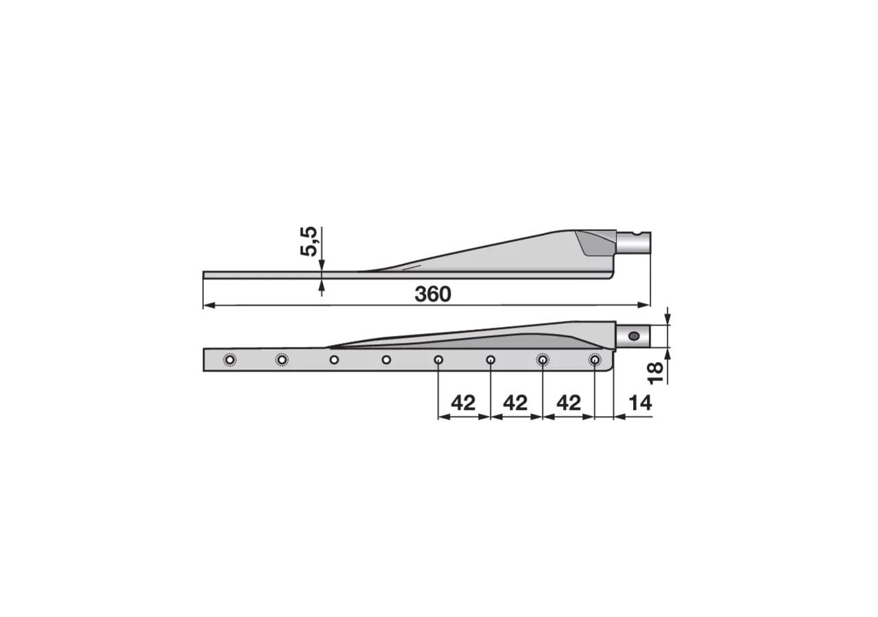 Untermesserkopf ESM 3450800 ESM