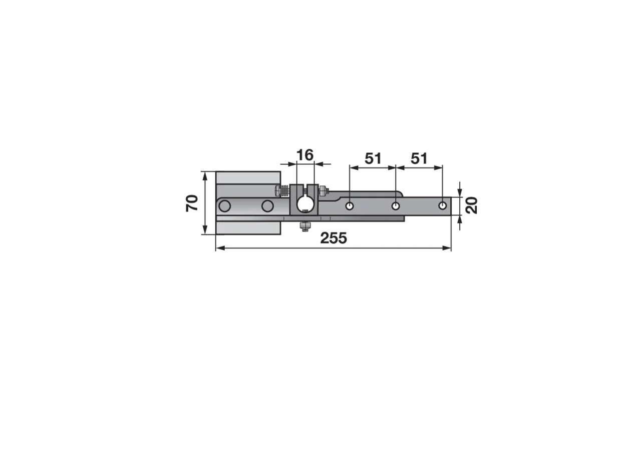 Messerkopf ESM 2470020 Zum Heckenschneidwerk ESM
