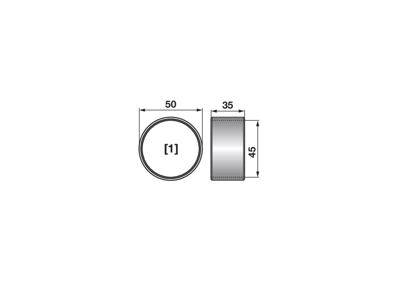 Innenring AD 50 x ID 45 x B 35 mm ESM 5902270 ESM