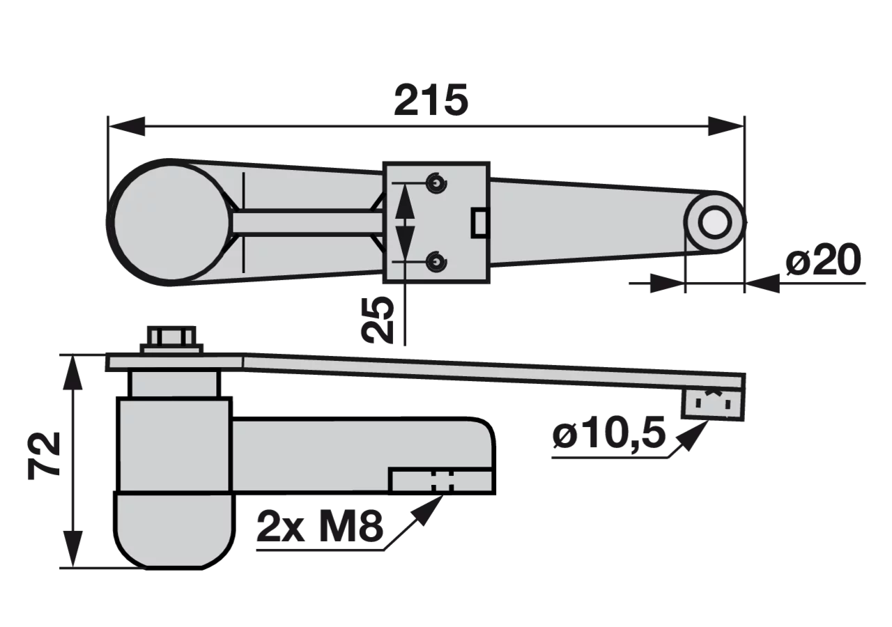 Federdrücker Köppl 224A530003 Köppl