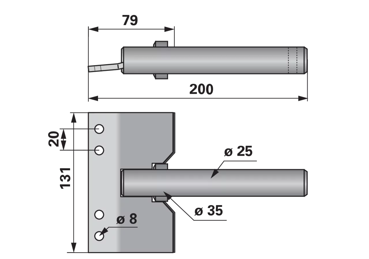 Tragzapfen ESM 2780010 ESM