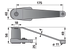 Messerführung für Schwinghebel ESM 2670010 ESM