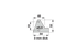 Schneidplatte für Messerauflage, Doppelmesser Busatis, 2-Loch ESM 321.2110 ESM