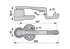 Messerführungsarm Untermesser ESM biduxX 2674720 ESM