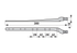Obermesserkopf L 380 mm, rechts, T70 ESM biduxX 3455210 ESM