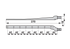 Obermesserkopf L 370 mm, rechts, T84 ESM biduxX 3455240 ESM