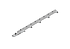 Balkenrücken-Verstärkungsset 213 cm, rechts ESM biduxX-Flow 241.2065 ESM