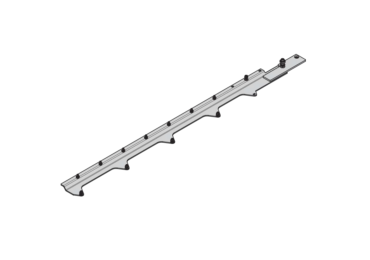 Balkenrücken-Verstärkungsset 213 cm, links ESM biduxX-Flow 241.2165 ESM