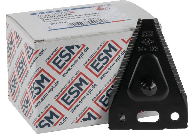 Messerklinge gezahnt/kurz, mit Pilz ESM biduxX 267.9740 Hersteller-Nr. 267.9741 ESM