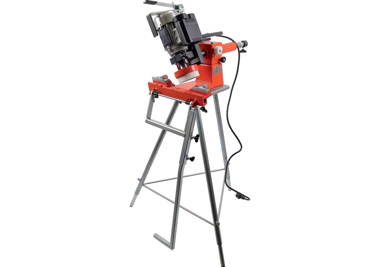 Mähmesser-Schleifmaschine 230 V, mit 3-Bein-Gestell und Stecker GartenShop24