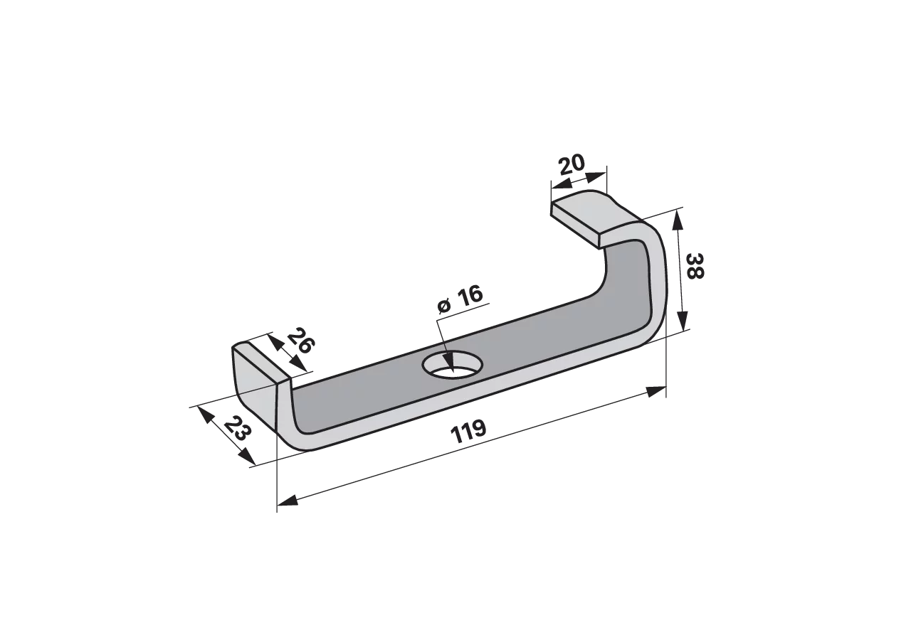Halter Claas 956689.0 Claas
