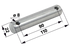 Bolzen für Kreiselheuer, AD 22 x L 110 mm – passend für Kuhn 58763400 GartenShop24