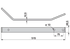 Zinkenarm L 515 mm Pöttinger 205.70.080.1 Pöttinger