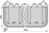 Schwadtuch B 580 x L 1.800 mm Pöttinger 499.294 Pöttinger