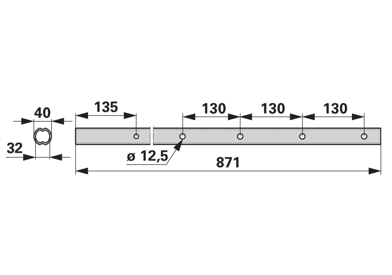 Zinkenträger Pöttinger 2620.60.005.1 Pöttinger