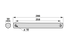 Bolzen für Kreiselheuer, AD 30 x L 286 mm Krone 260242.0 Krone