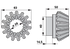 Kegelrad 15 Zähne SIP 152725304 SIP