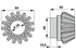 Kegelrad 15 Zähne SIP 152725304 SIP