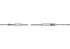 Bowdenzug L 3.600 mm – passend für Fella 126717 GartenShop24