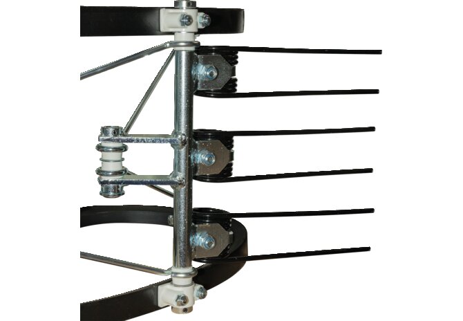 Zinkenband B 32 x L 4.800 mm, 12 Zinkenträger, 3 Zinken pro Reihe Prillinger Prillinger