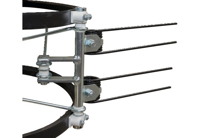Zinkenband B 32 x L 4.350 mm, 11 Zinkenträger, 2 Zinken pro Reihe Prillinger Prillinger
