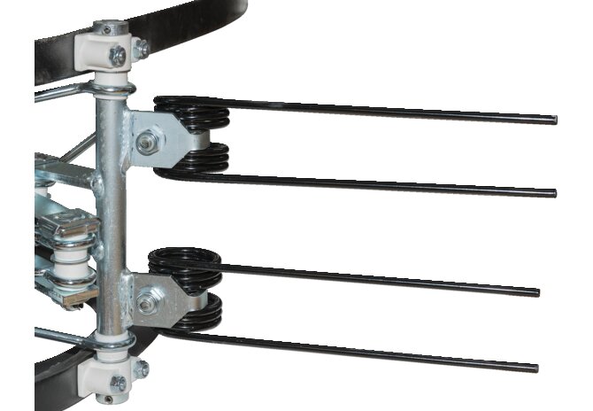 Zinkenband B 32 x L 4.000 mm, 10 Zinkenträger, 2 Zinken pro Reihe Prillinger Prillinger