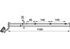 Zinkenträger L 1.130 mm Pöttinger 259.60.004.0 Pöttinger