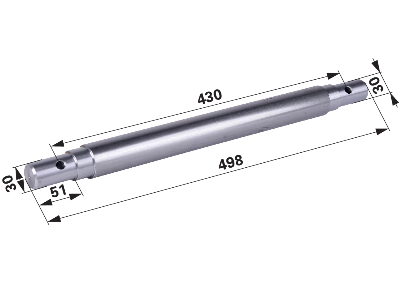 Welle L 498 mm SIP 155058803 SIP