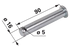 Sicherungsbolzen AD 16 x L 90 mm SIP 154193107 SIP