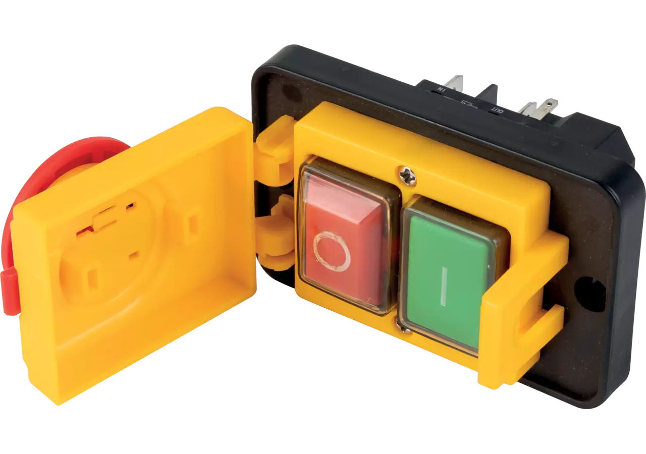 Schalter KEDU Ein/Aus, Not/Aus, 1,1 kW, 230 V GartenShop24
