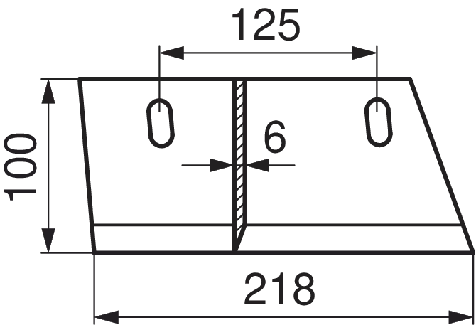 Häckslermesser Mais – passend für Kemper 35546 GartenShop24