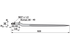 Profilzinke L 920 mm – passend für Fella 122810, 121848, 122760 GartenShop24