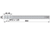 Messersatz L 850 mm – passend für Kuhn 50480500 MWS